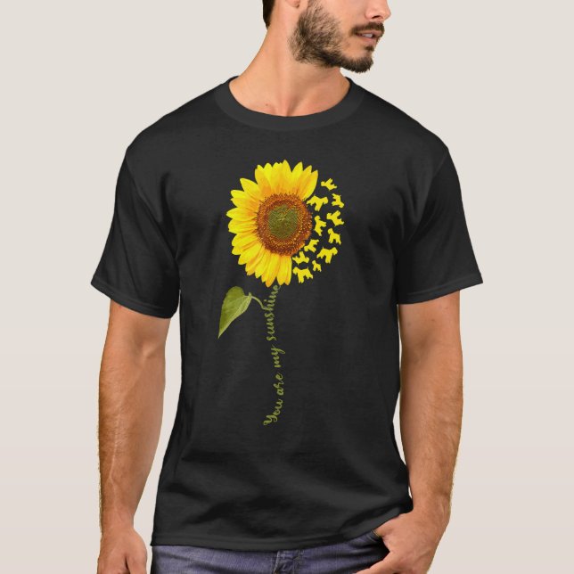 T-shirt Wheaten Terrier Sunflower (Devant)