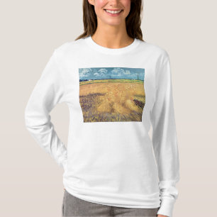 T-shirt Wheatfield de Vincent van Gogh   avec des gerbes,