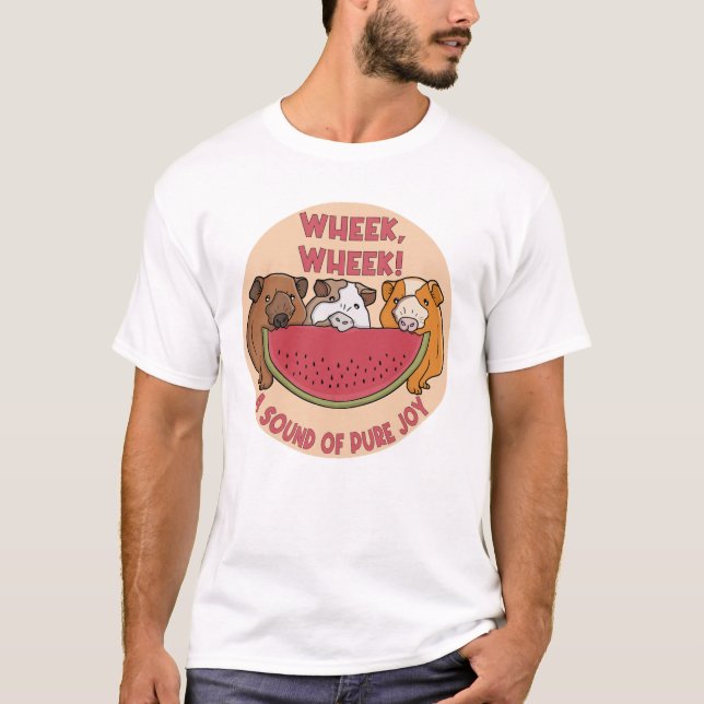 T-shirt Wheek, wheek! A sound of pure joy (Devant)