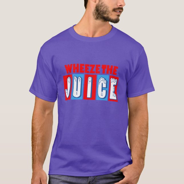 T-shirt Wheeze Jus Drôle Encino Homme (Devant)