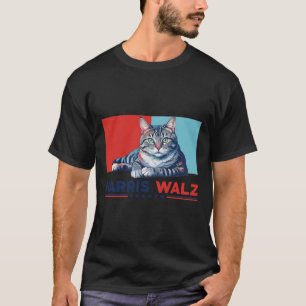 T-shirt Wheimer 2024 Drôle Chat Élection Kamala Harris 