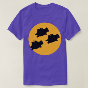 T-shirt WHEN PIGS FLY ACROSS the MOON by Sandra Boynton