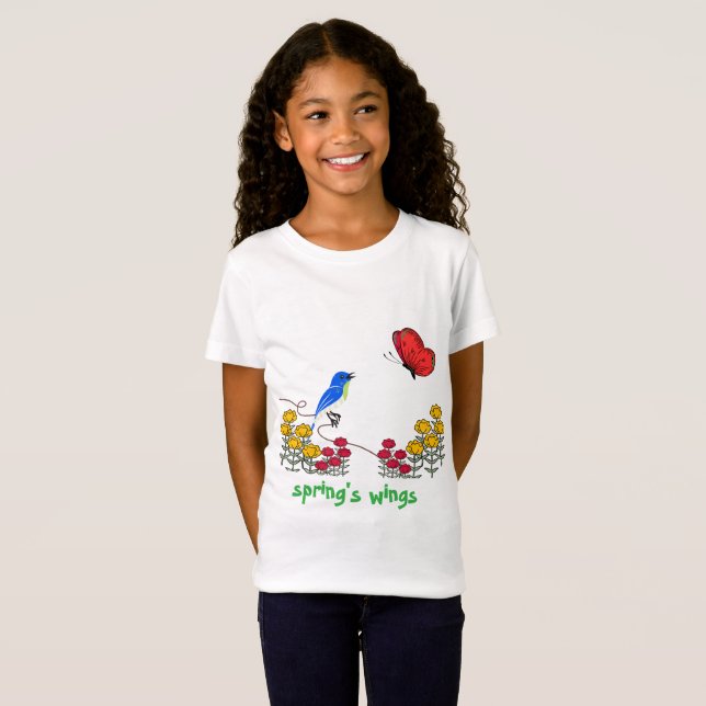 T-Shirt Where Spring Meets Me (Devant entier)