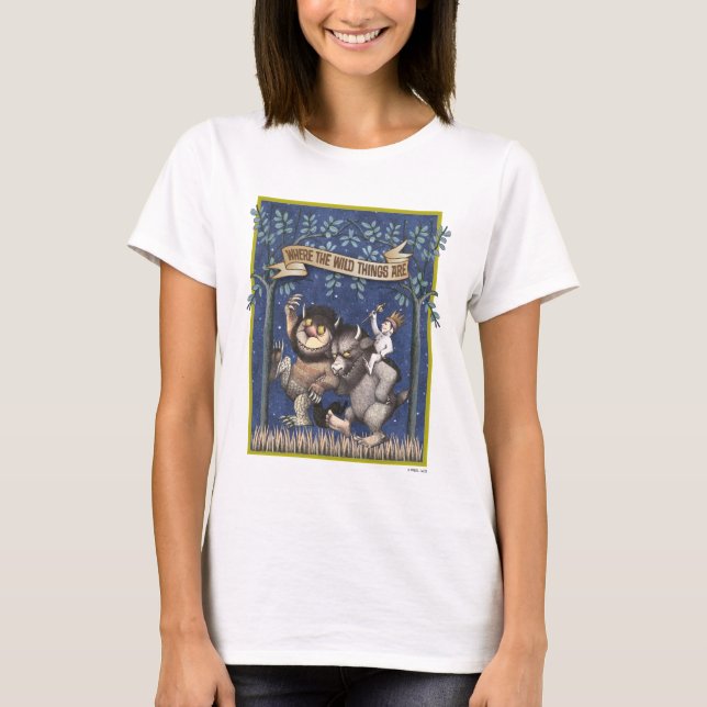 T-shirt Where the Wild Things Are Graphique (Devant)