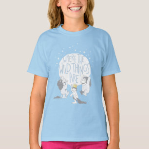 T-shirt Where The Wild Things Are   Moon & Stars