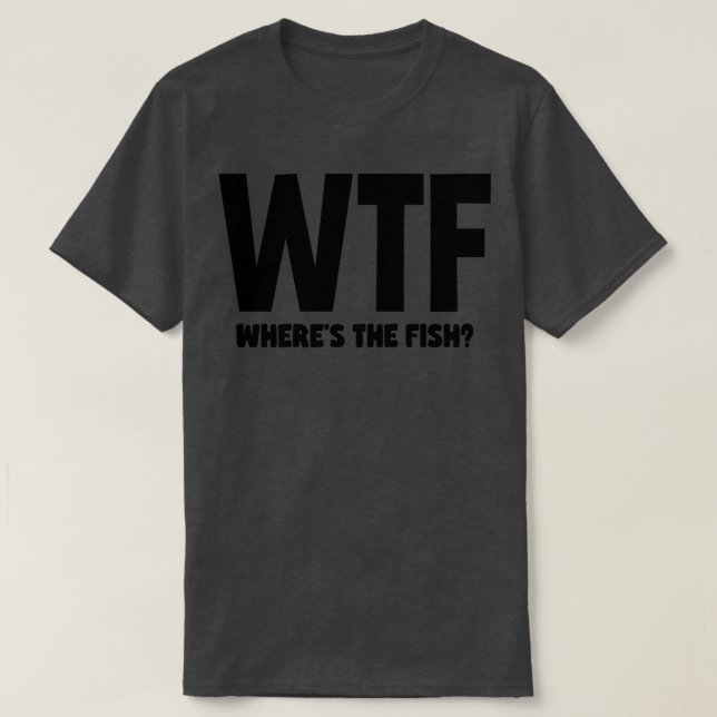 T-shirt Wheres le poisson (Design devant)