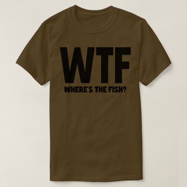 T-shirt Wheres le poisson (Design devant)