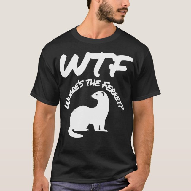 T-shirt Wheres the Ferret (Devant)