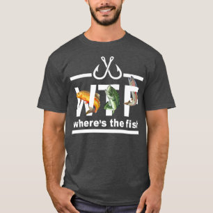 T-shirt Wheres The Fish Love Fishing Premium