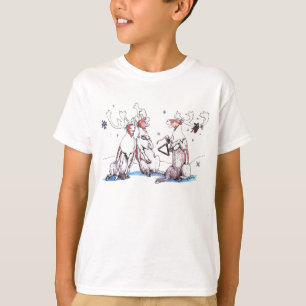 T-shirt Whimsical Alaska Wildlife Christmas