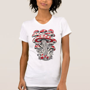 T-shirt Whimsical Anime Vibes Champignons