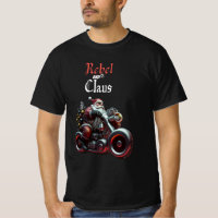 Whimsical Festik Biker Santa Claus
