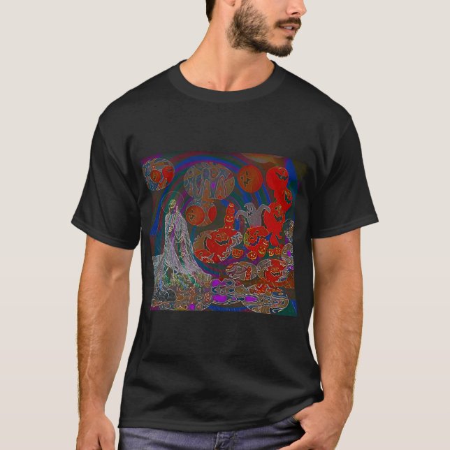 T-shirt Whimsical Halloween Dreams (Devant)