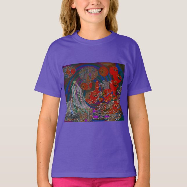 T-shirt Whimsical Halloween Dreams (Devant)