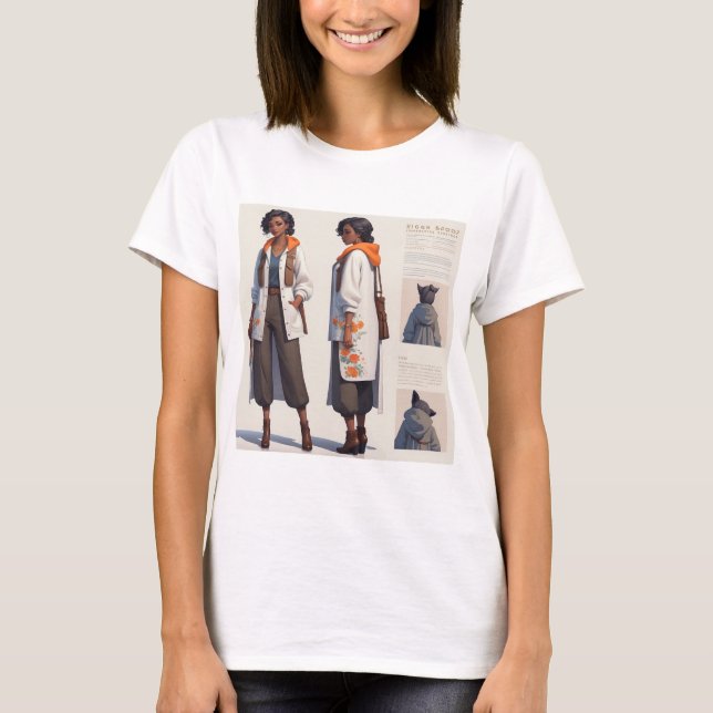 T-shirt Whimsical Rural Life Art | Design charmant et conf (Devant)