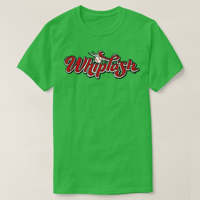 T-shirt Whiplash Baseball (Design devant)