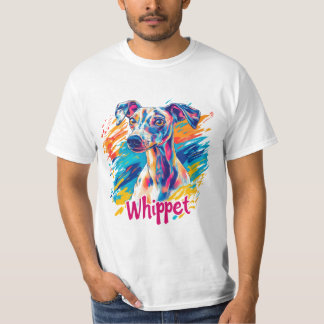 T-shirt Whippet Dog