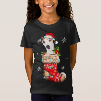 T-Shirt Whippet drôle dans les chaussures Noël Amoureux de