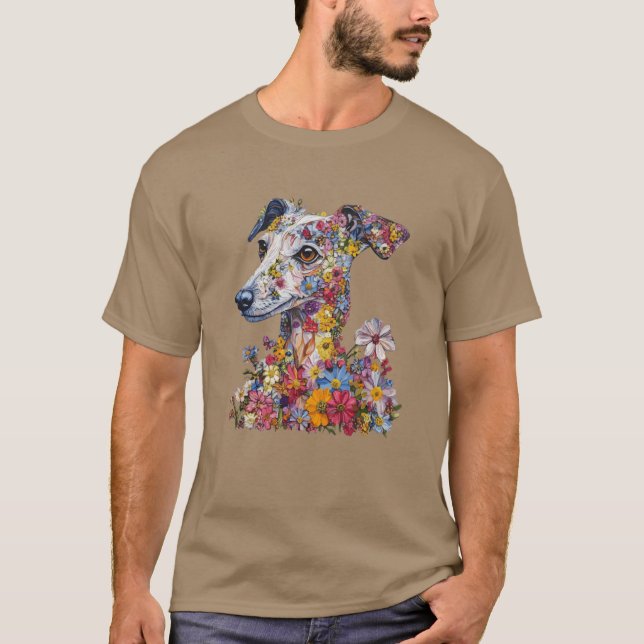 T-shirt Whippet family (Devant)