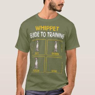 T-shirt Whippet Guide Pour L'Entraînement De L'Obéissance