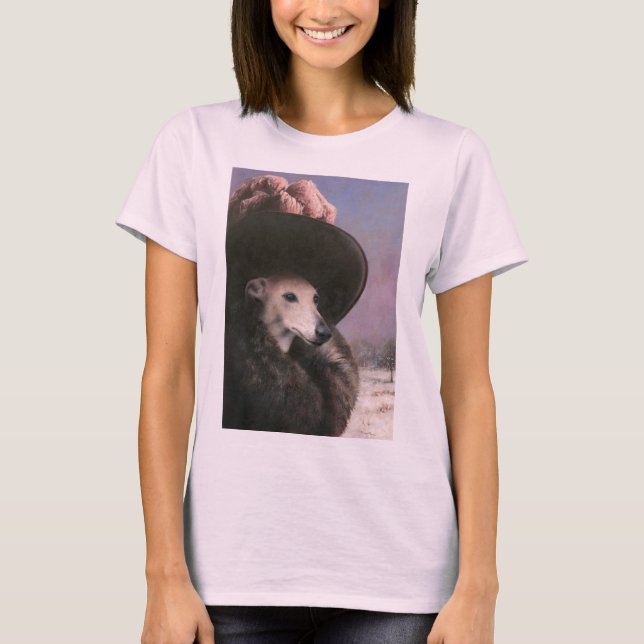 T-shirt Whippet Lady (Devant)