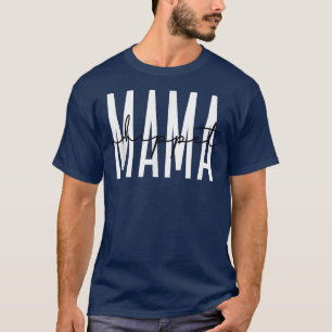 T-shirt Whippet Mama mignonne Whippet maman Amoureux des c