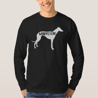 T-shirt Whippet Papa Funny Whippet Propriétaire Chien Papa