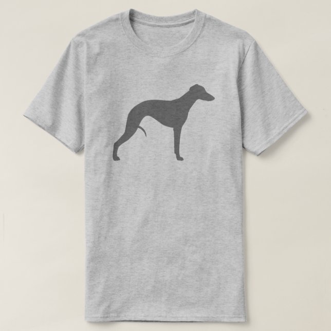 T-shirt Whippet silhouette (Design devant)