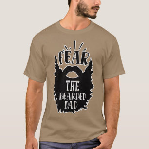 T-shirt Whiskers Beared Père Beards Cheveux 1