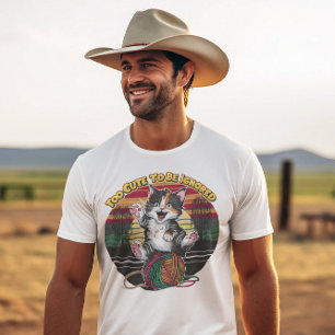 T-shirt Whiskers et Yarn Trop mignon pour être ignoré