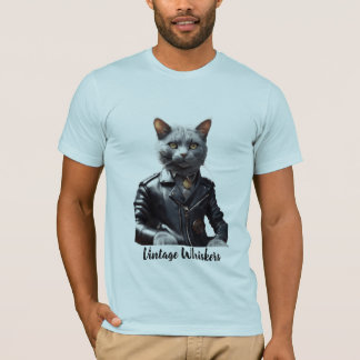 T-shirt Whiskers vintages