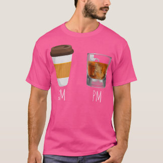 T-shirt Whiskey Café Du Matin En Soirée - Latte Am W