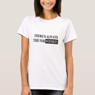 T-shirt Whiskey cite d'étranges paroles d'alcool