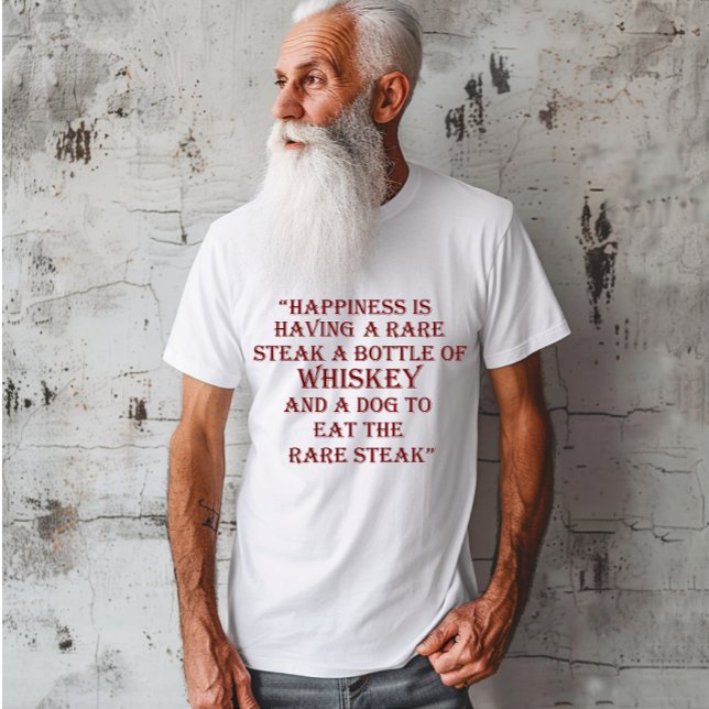 T-shirt Whiskey cite d'étranges paroles d'alcool (Créateur téléchargé)