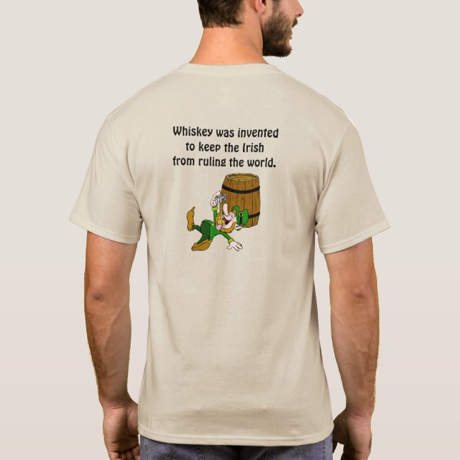 T-shirt Whiskey irlandais (Dos)