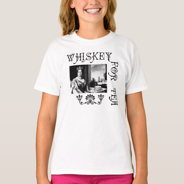 T-shirt Whiskey Pour Le Sweatshirt Blanc (Devant)