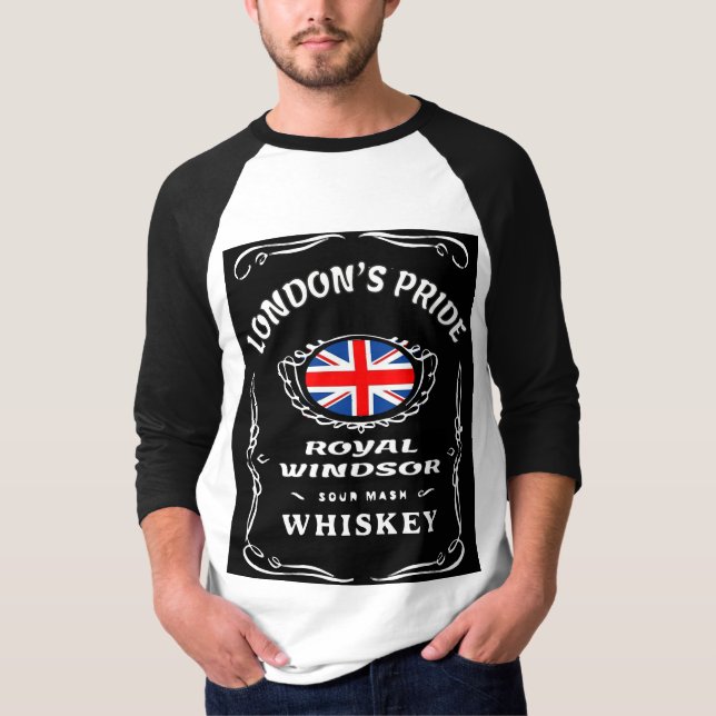 T-shirt Whiskey royal de Windsor de fierté de Londres (Devant)