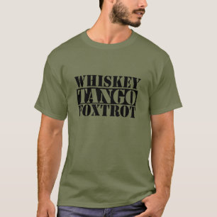 T-shirt Whiskey Tango Foxtrot