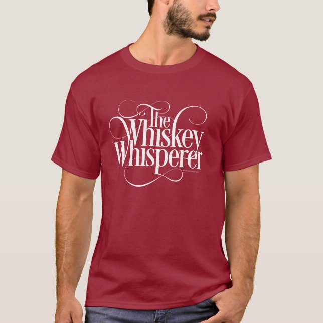 T-shirt Whiskey Whisperer (Devant)