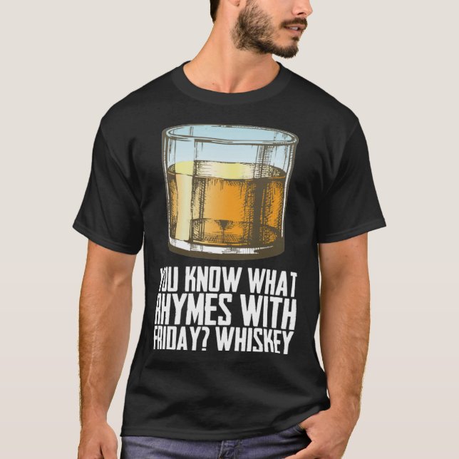 T-shirt Whisky Whisky Malt Whisky Scotch (Devant)