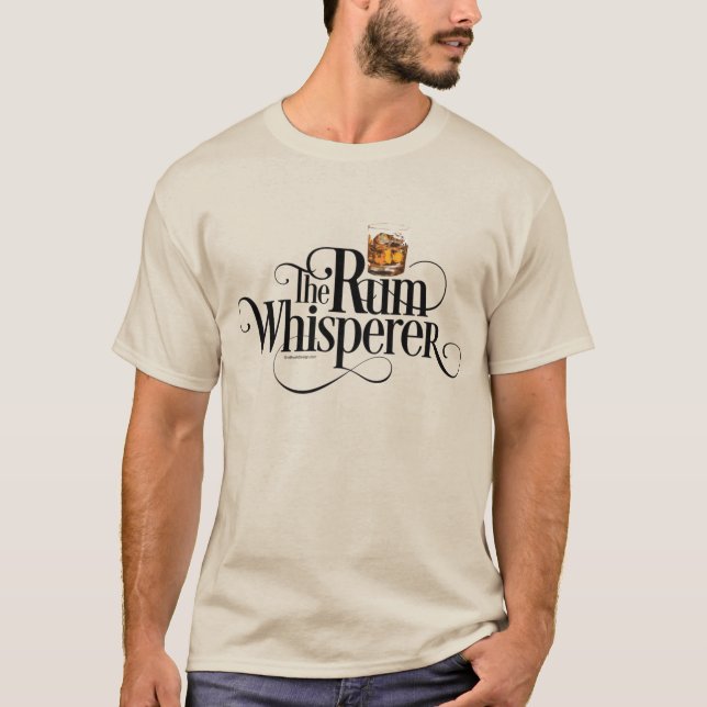 T-shirt Whisperer au rhum (Devant)