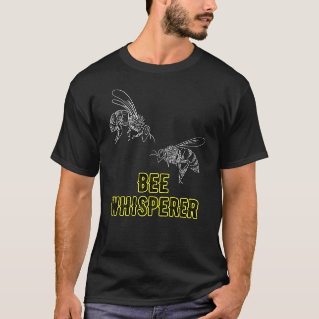 T-shirt Whisperer d'abeille (Devant)