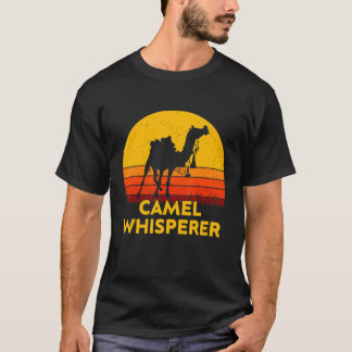 T-shirt Whisperer de chameau