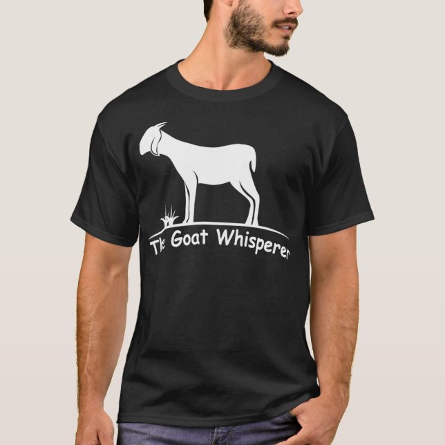 T-shirt Whisperer De Chèvre Pour Les Amateurs De Chèvre Ho (Devant)