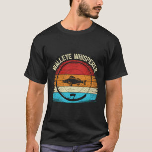 T-shirt Whisperer de doré jaune de pêche