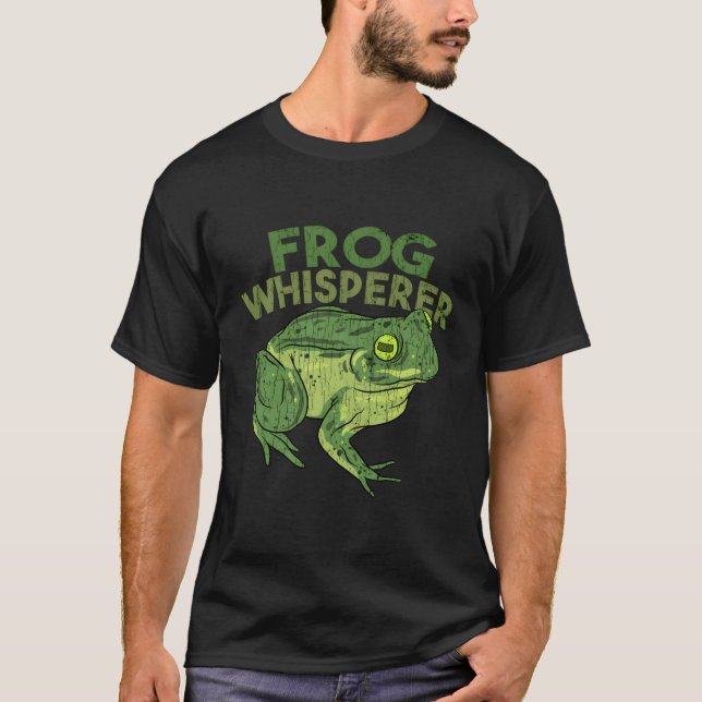 T-shirt Whisperer de grenouille (Devant)