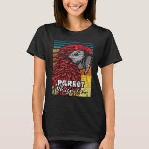 T-shirt Whisperer de perroquet - Animal Nature Lover Birdw