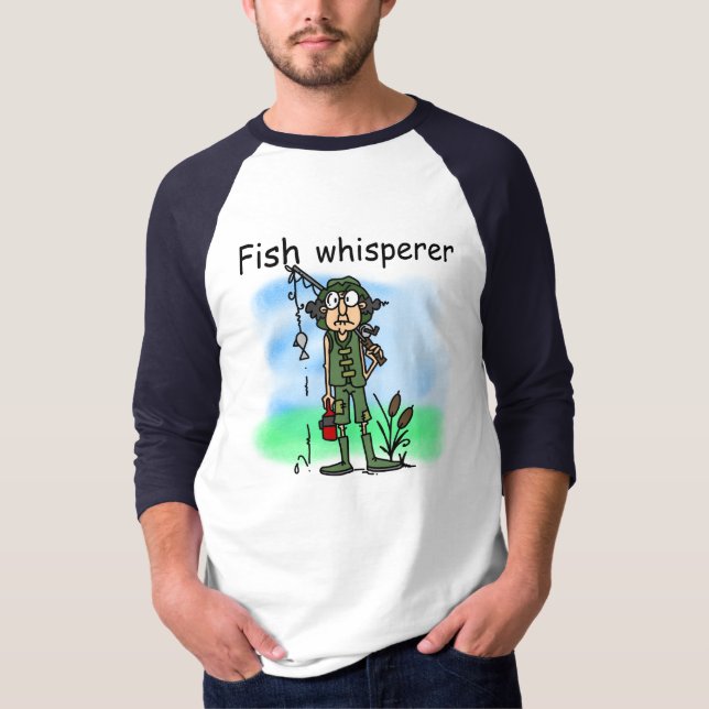 T-shirt Whisperer de poissons (Devant)