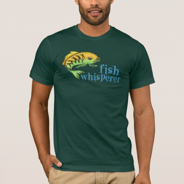 T-shirt Whisperer de poissons (Devant)