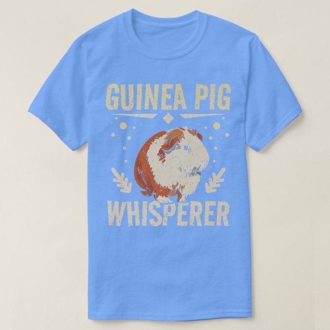 T-shirt Whisperer de porc de Guinée Premium (Design devant)